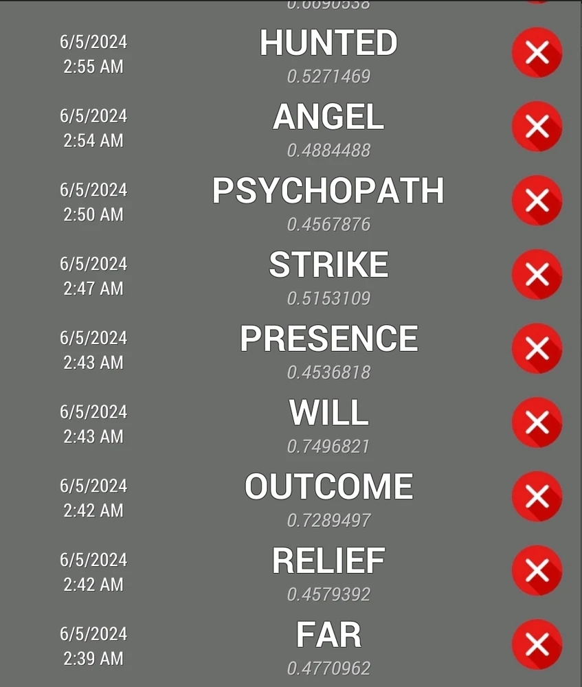 Using my Ghost Hunting App...