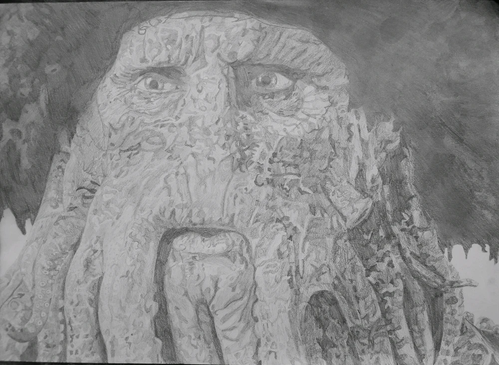 Davy Jones is not a villain (+ portrait)