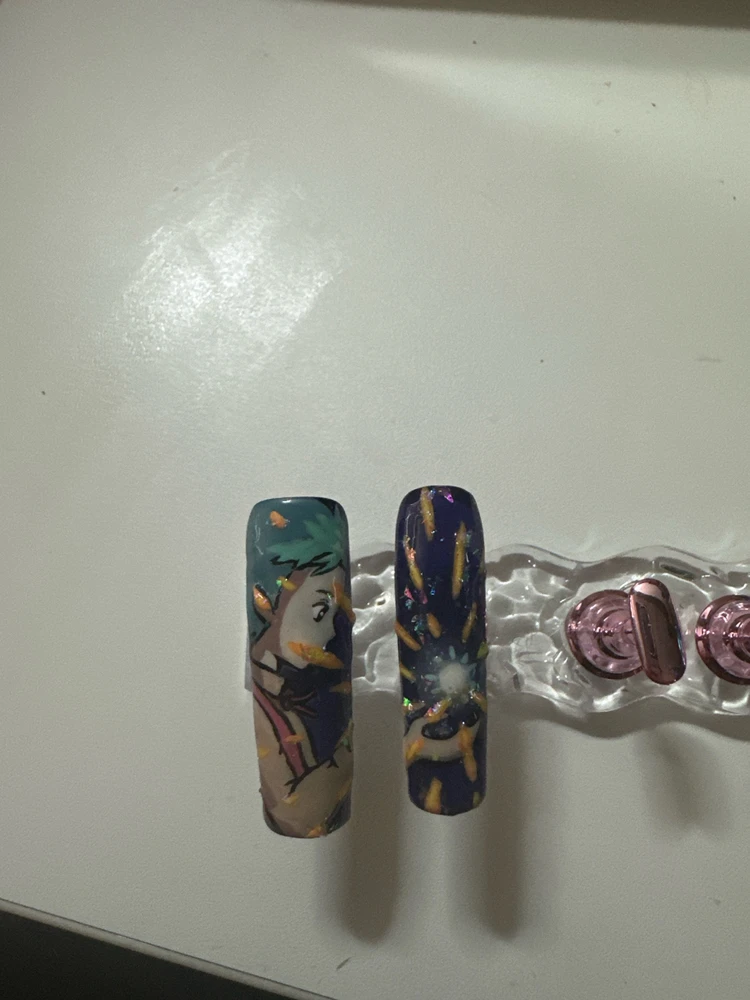 nail art of howls moving castle 