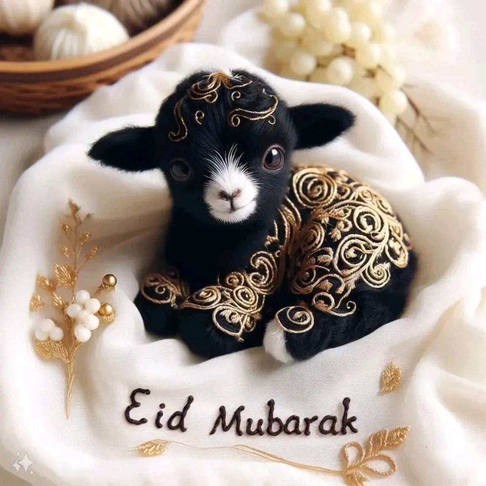 Eid Mubarak to everyone celebrating Eid. May He Accept All our Duas and sacrifices. Ameen