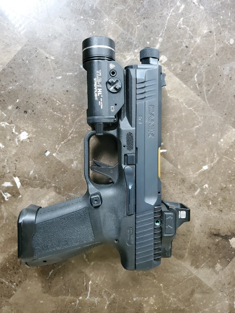 Canik TP9SF Elite Combat Executive 
With EOTech EFlex and Streamlight TLR-1