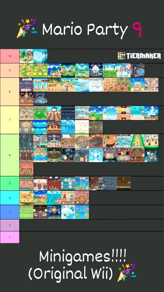 Minigames that are included in MP9.