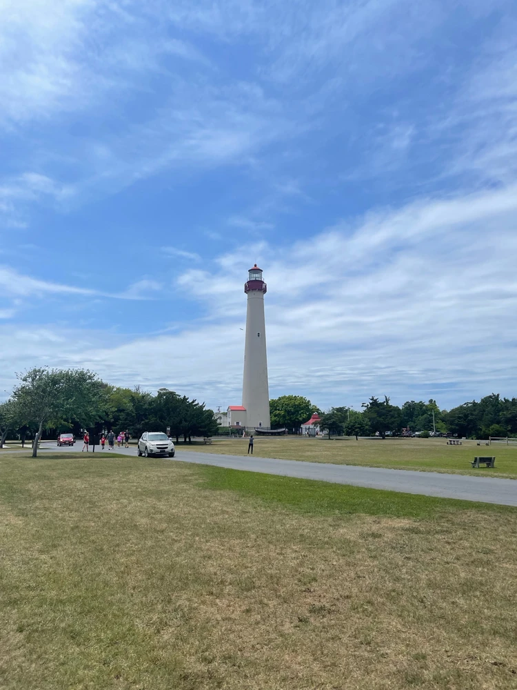 Cape May lighthouse + surroundings