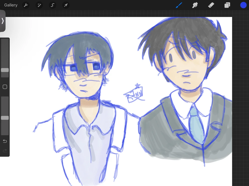 I-upload ni Mio ang larawan