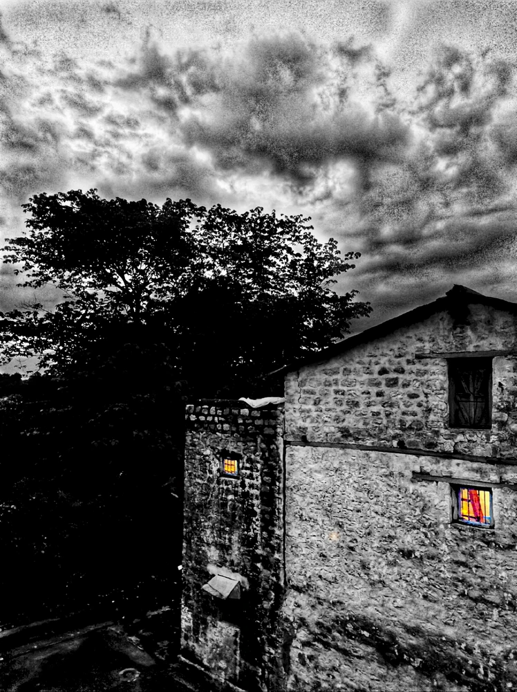 Even a modest light may illuminate a dark area.