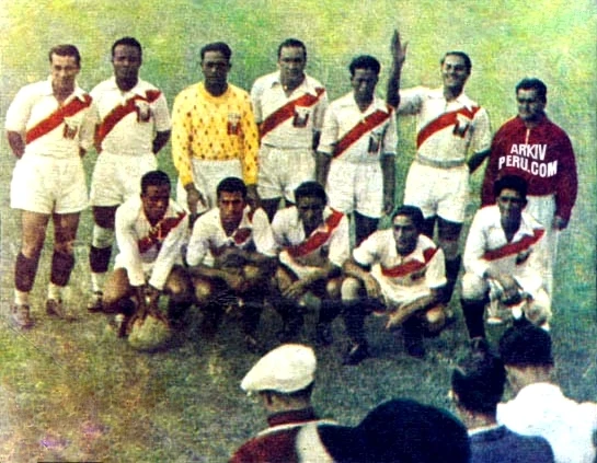 Imagen de la selección Peruana que participó en Berlín 1936. Foto: Arkivperu