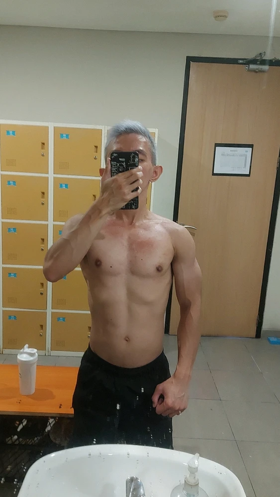 feeling fresh after intense workout