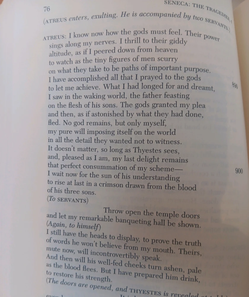 The terrible crime of Atreus