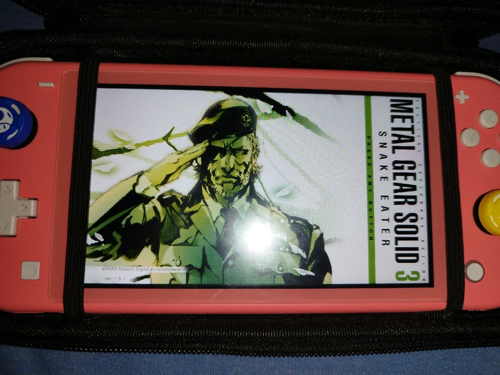 Metal Gear Solid 3 no Nintendo switch 