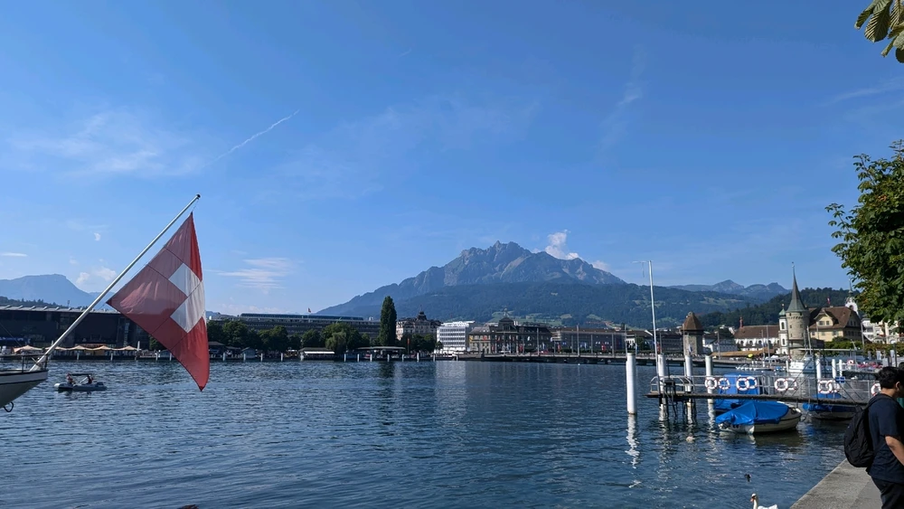 I must say I fell in love with Lucerne, Switzerland.