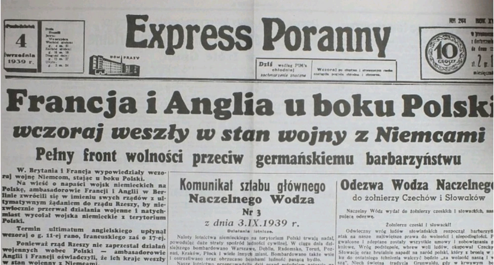 O brytyjskiej "zdradzie" Polski w 1939