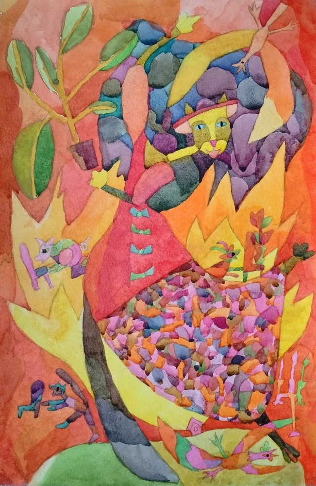 Иллюстрация. Акварель.