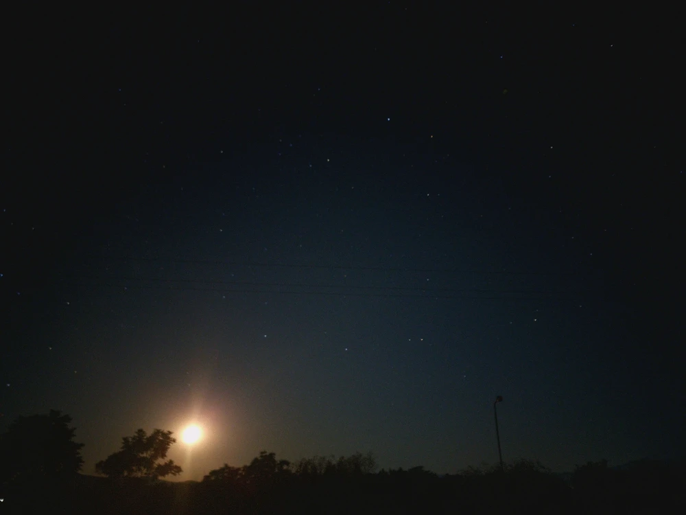 Αστροφωτογράφηση, νυχτερινός ουρανός