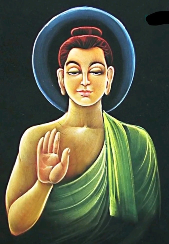 बुद्धम् शरणं गच्छामि।