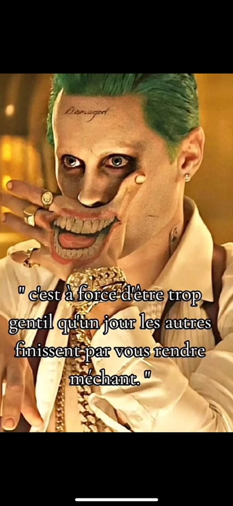 Cette phrase et tellement vrai