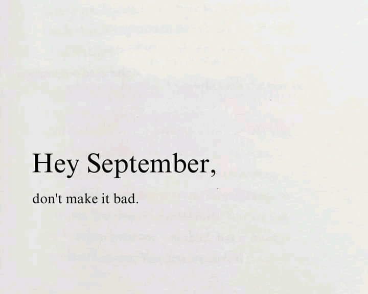 September first 💖