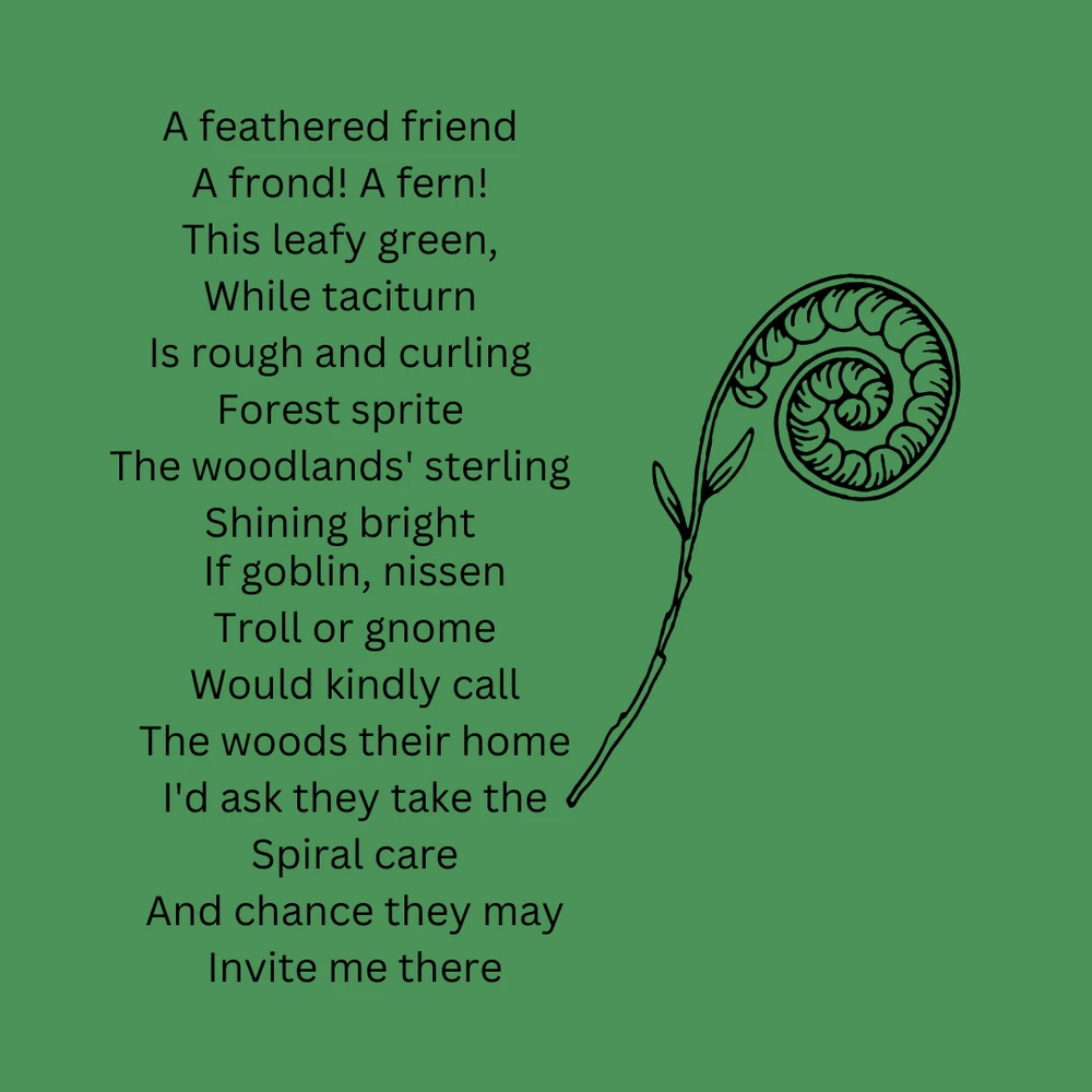 Poetry of the forest! A piece of pleasantries and pasttime. I hope you enjoy, my friend!