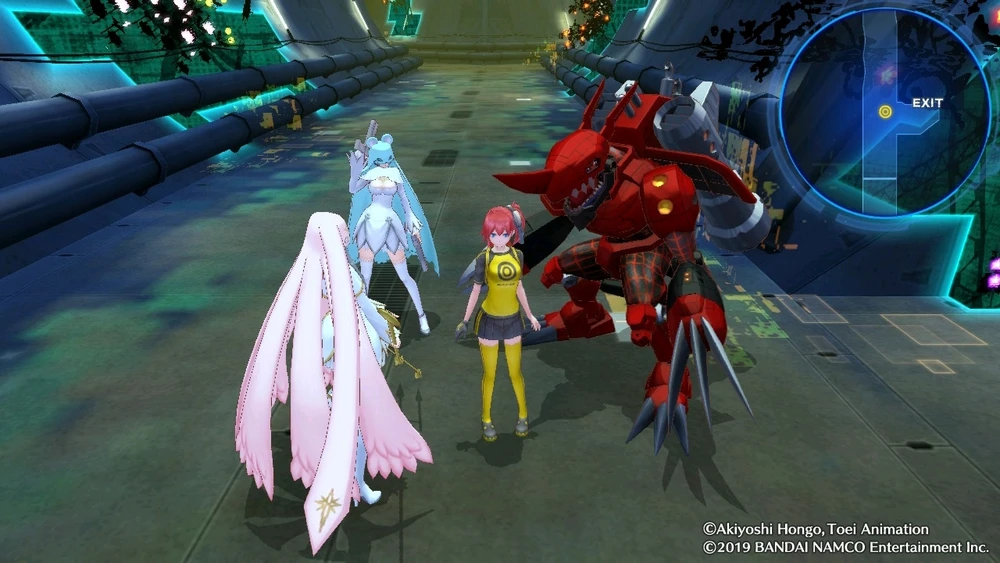Some of my old team members from Digimon Story Cyber Sleuth