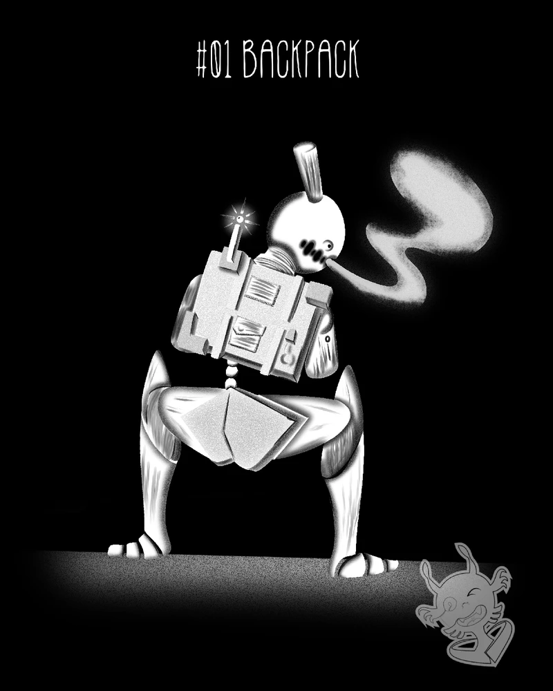 Inktober #1 : Backpack