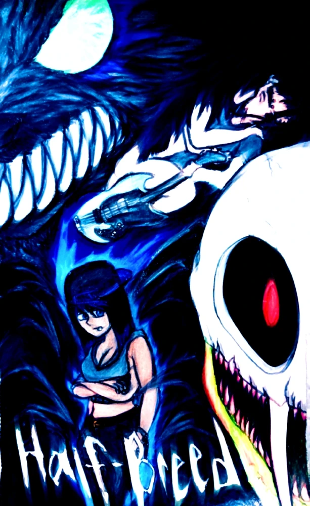 Half-Breed Comic Illustration