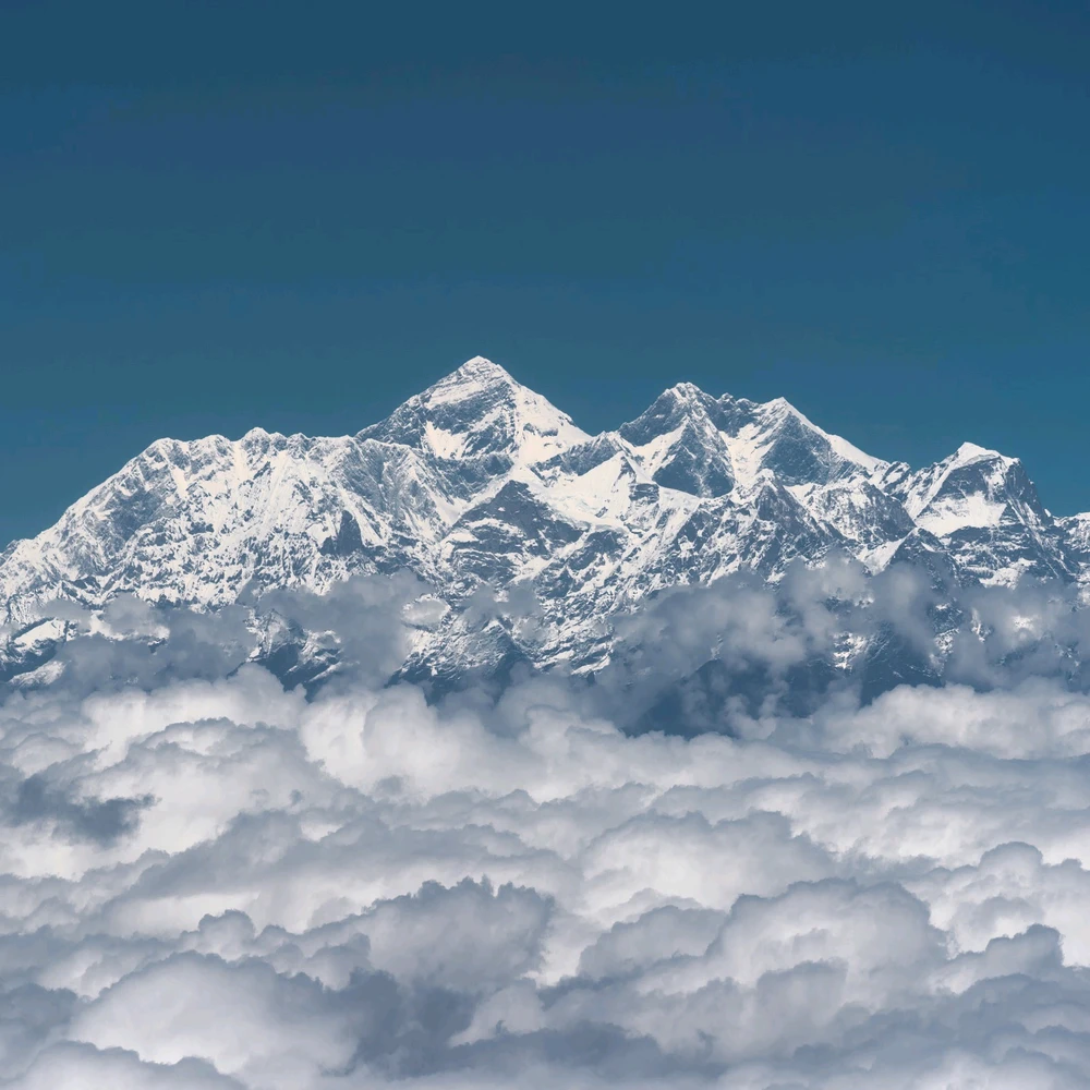 Mount Everest and Lhotse