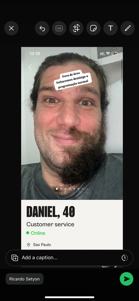 Imagem enviada por Dani