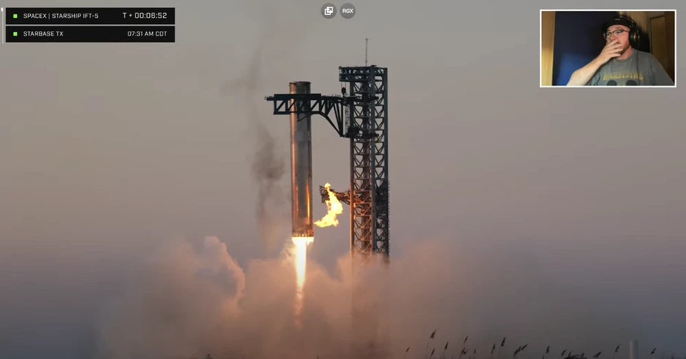 SpaceX Try To Catch A Starship Rocket From Space! #IFT5