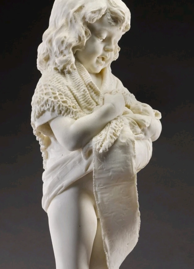 "La ragazza che culla il suo gatto" di Astorri