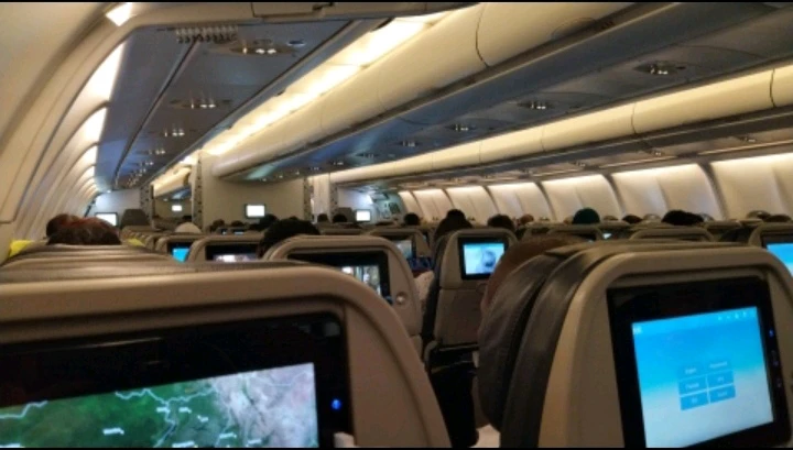 Rwanda Airlines Interior