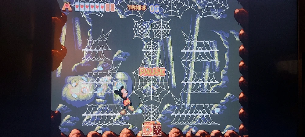 Lluvia y juegos retros