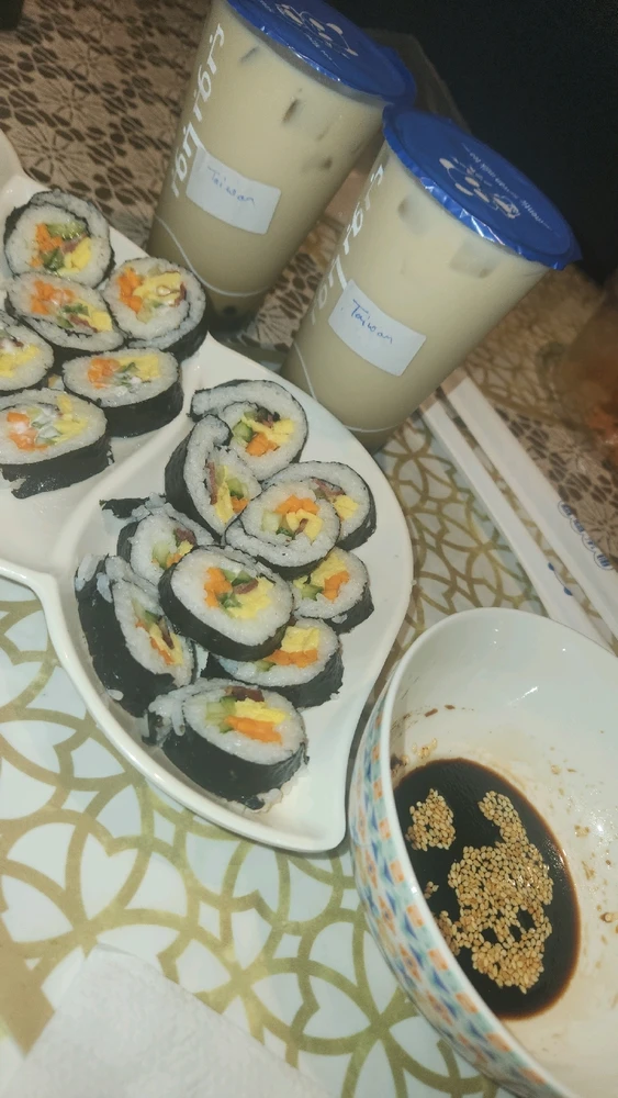 Korean sushi. 🍣 🍣 