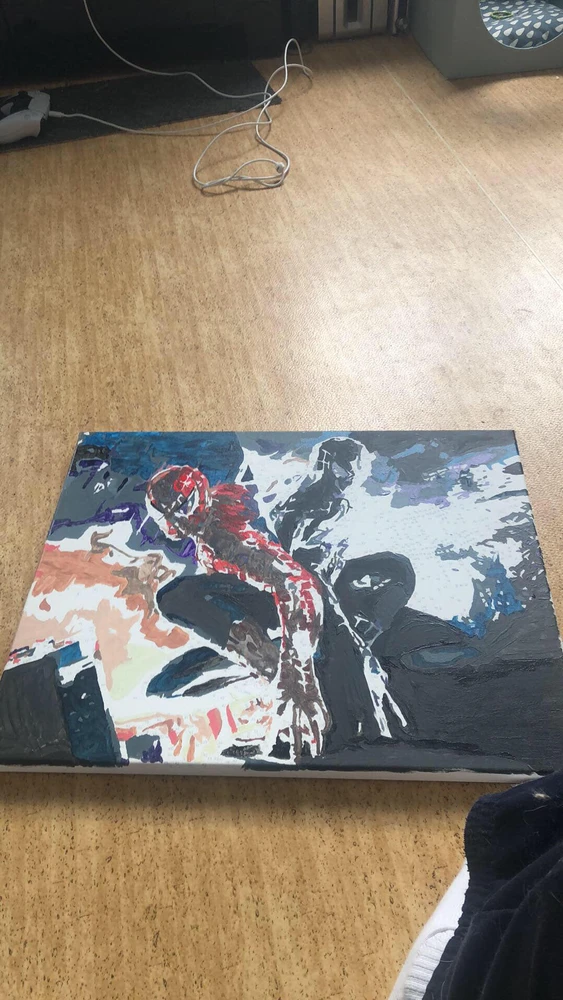 Malování podle čísel Spiderman 3