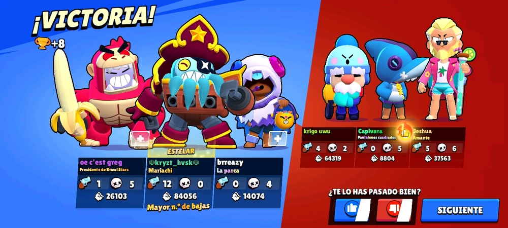 Un surge Kraken diciendo "estoy cansado jefe" mientras mientras ve a su hermano surge banana y un león truco o trato pendejo 