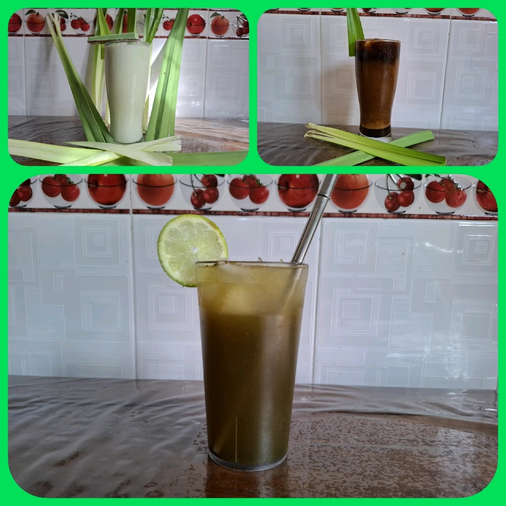 Experimental beverage from pandan leaves