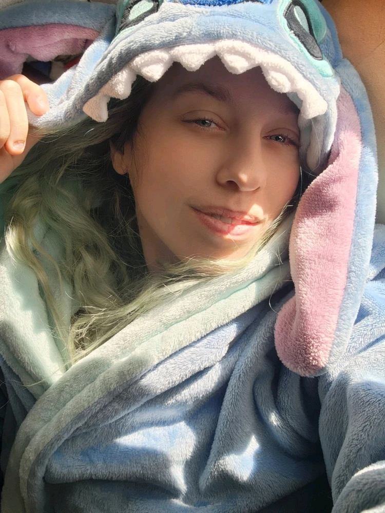 Lilo and stitch bathrobe comfy warm disney