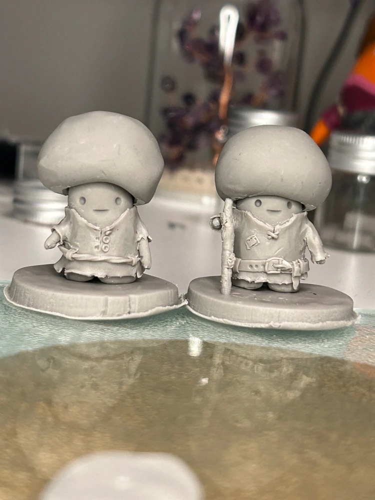 Zwei kleine Pilz Männchen :) (WIP)