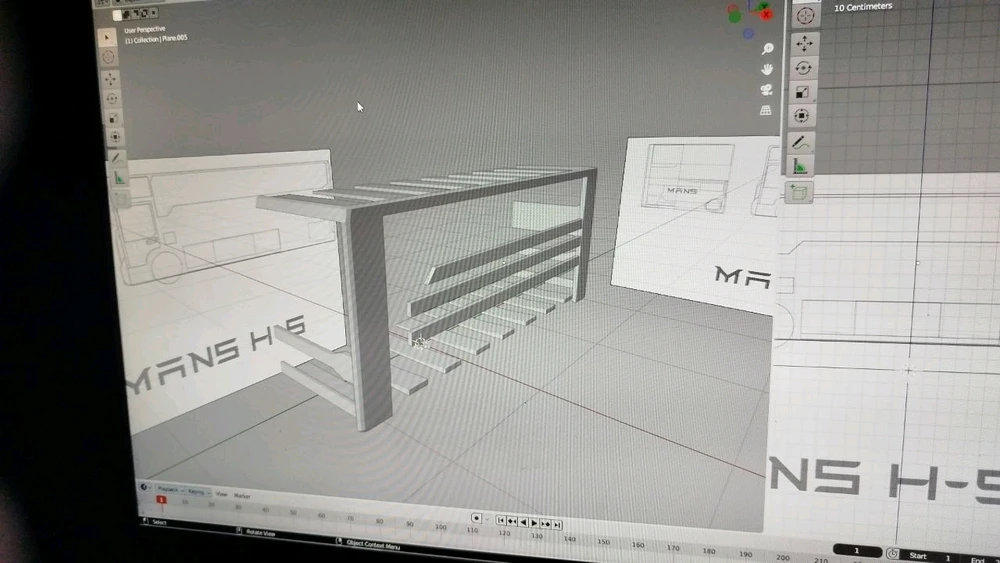 Рама автобуса.