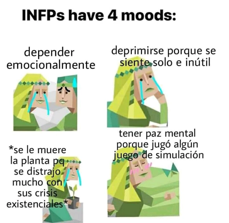 INFP moods