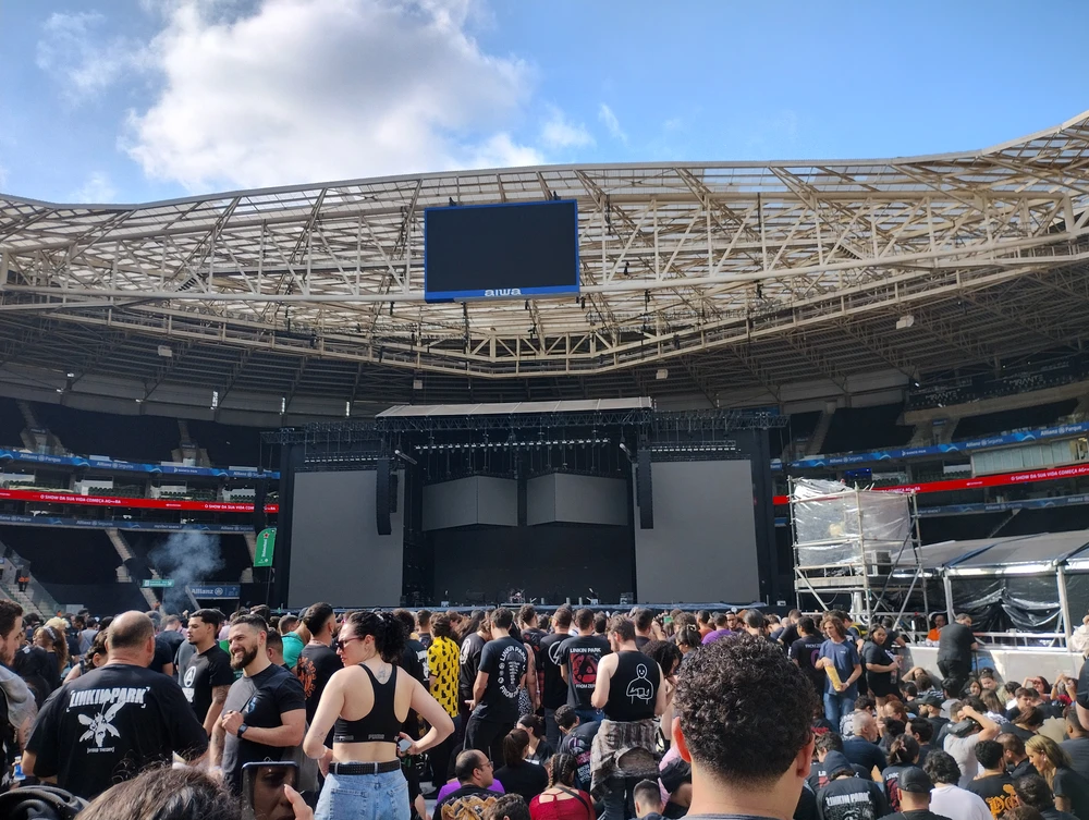 Alguém foi ao linkin park em 16/11 no Allianz Parque?