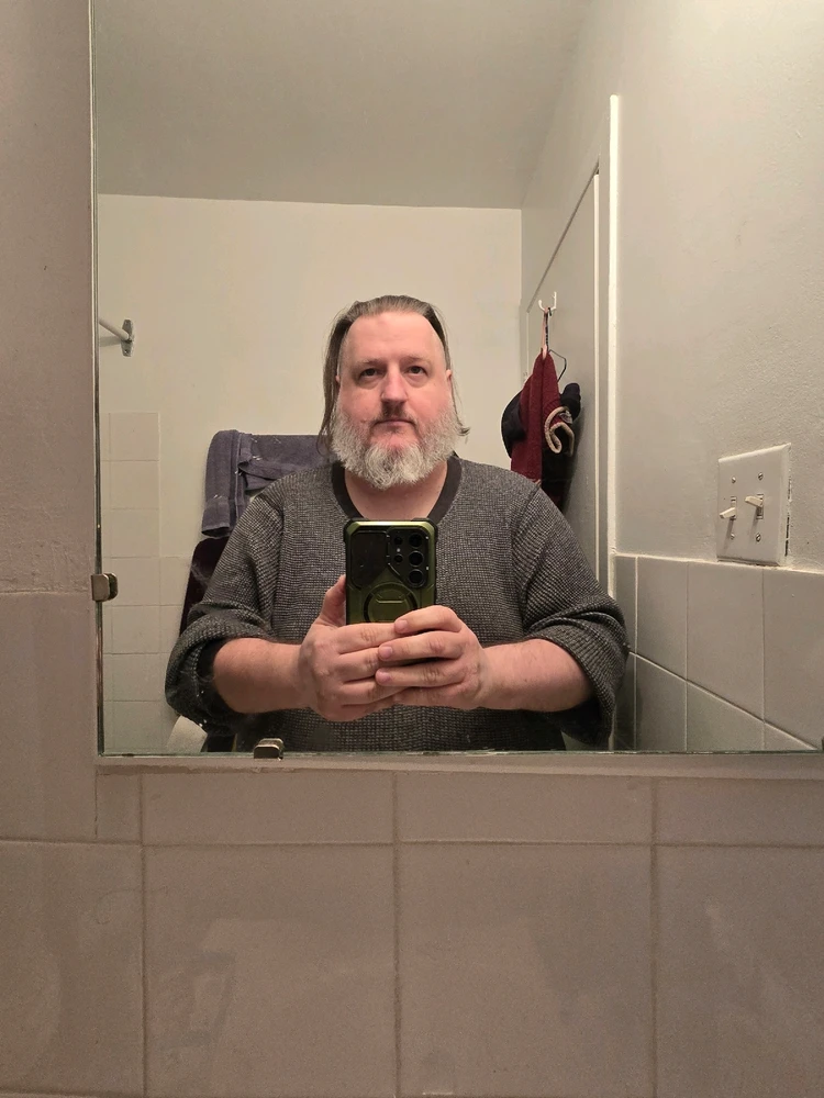 After hair cut and beard trim 1/2