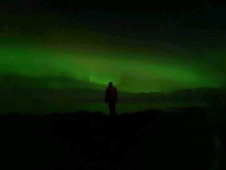 Ghosly shadow of auroa 