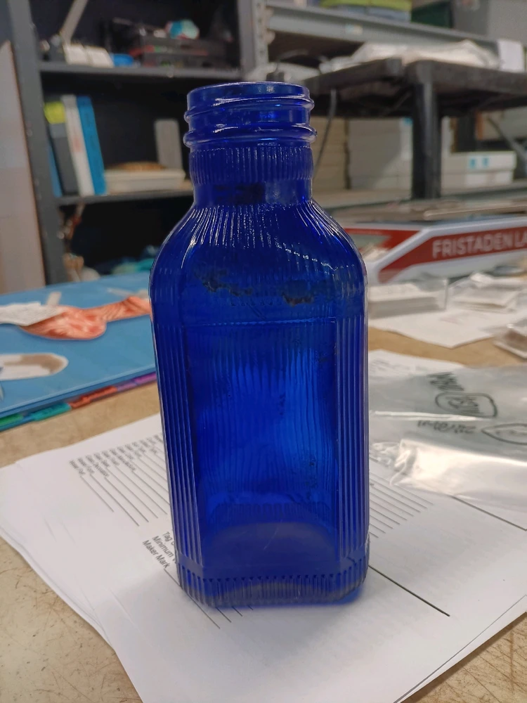 A milk of magnesia bottle