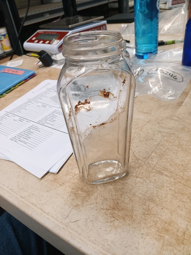 An unknown bottle or jar