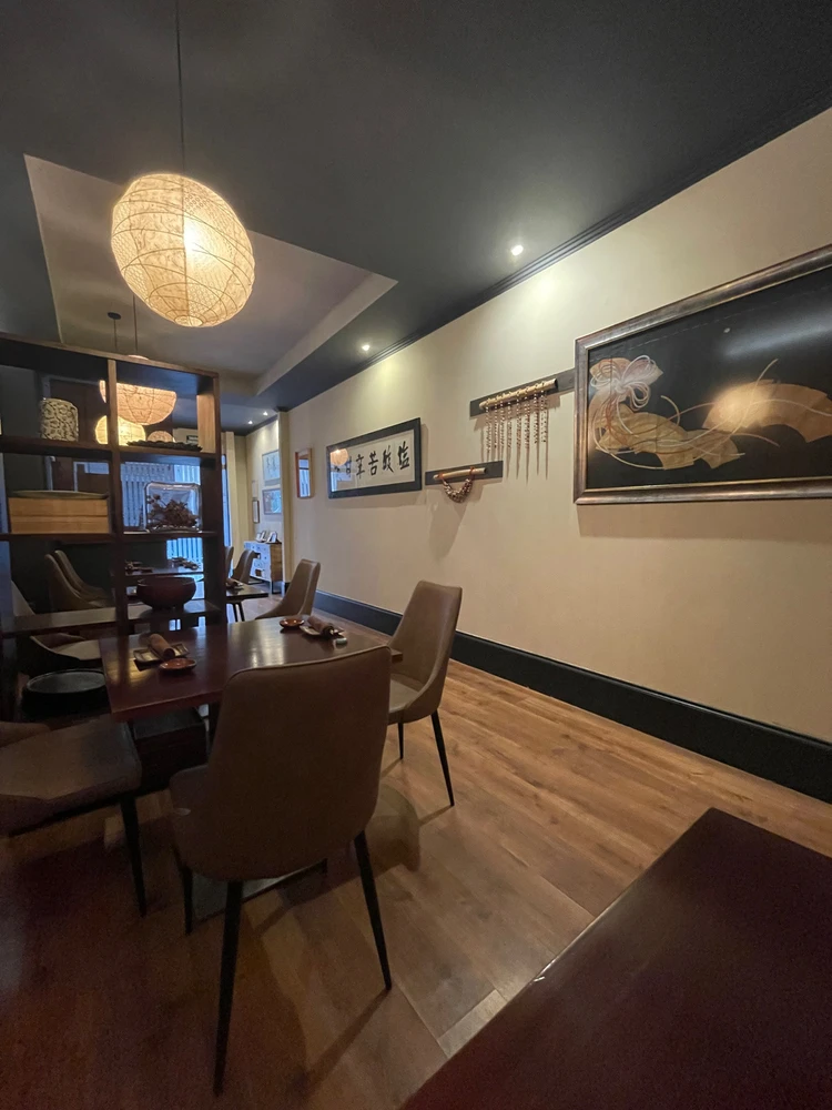 Interior photo of the restaurant.