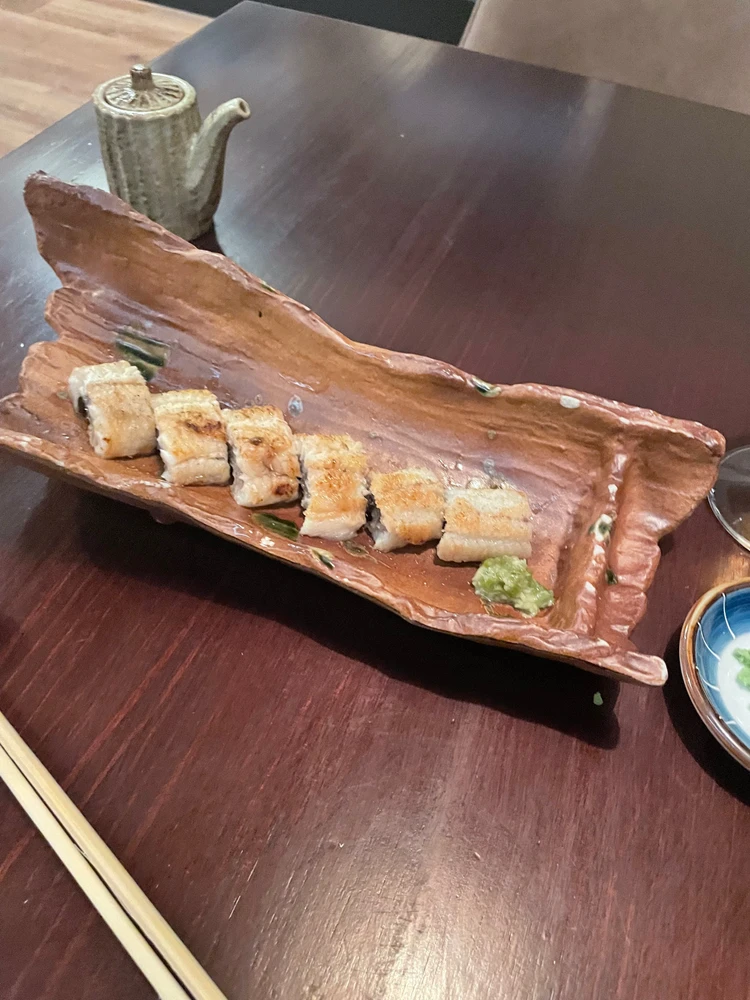 Cooked eel