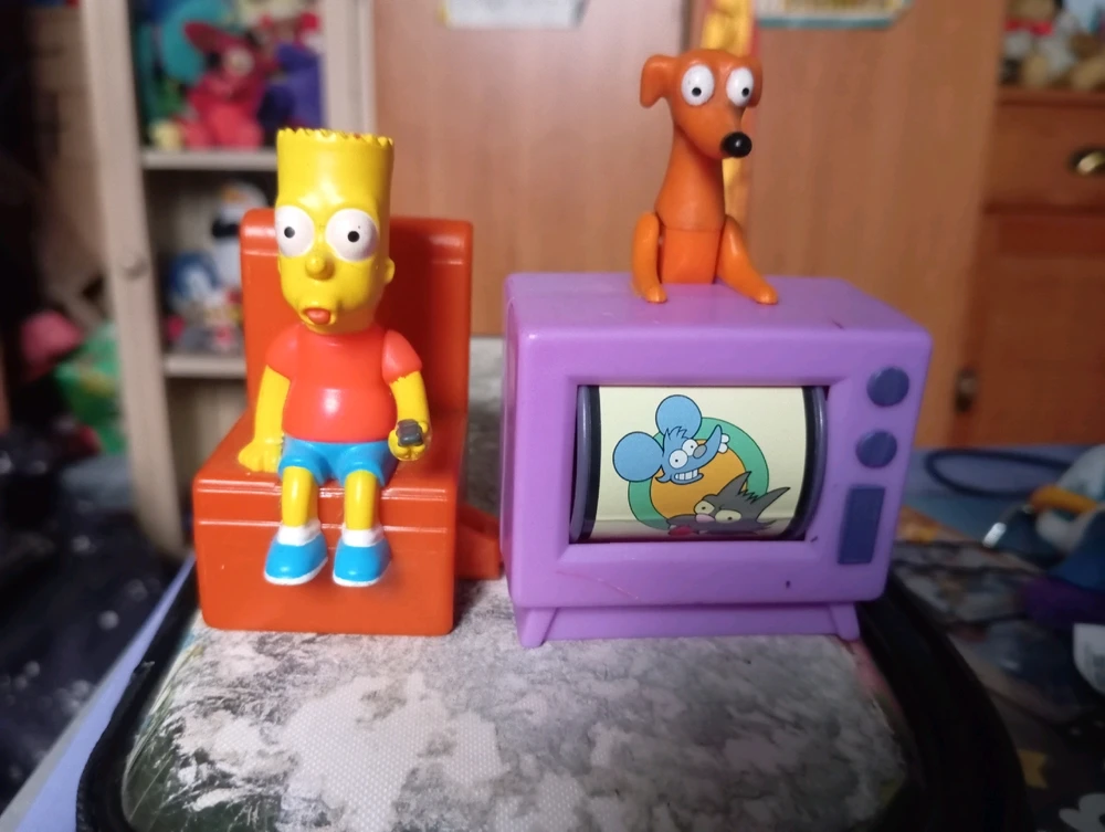 Juguete promocional Burger King Los Simpsons 2008