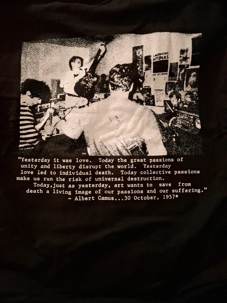 Orchid 90s screamo emoviolence tour shirt