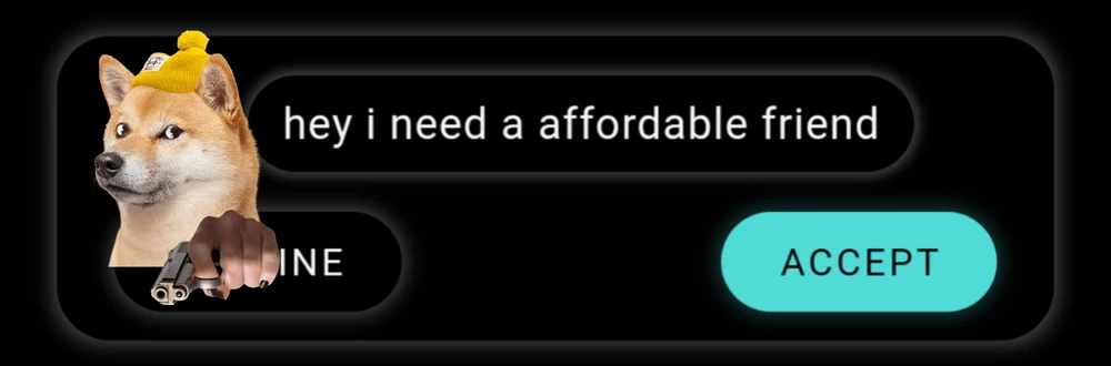 🎶🎼
It's not about the money, money money! 

We don't want yo money, money, money!
🎶🎼