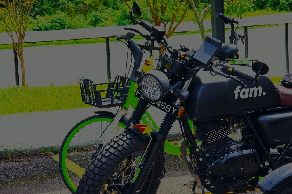 Two bikes here, hehe.