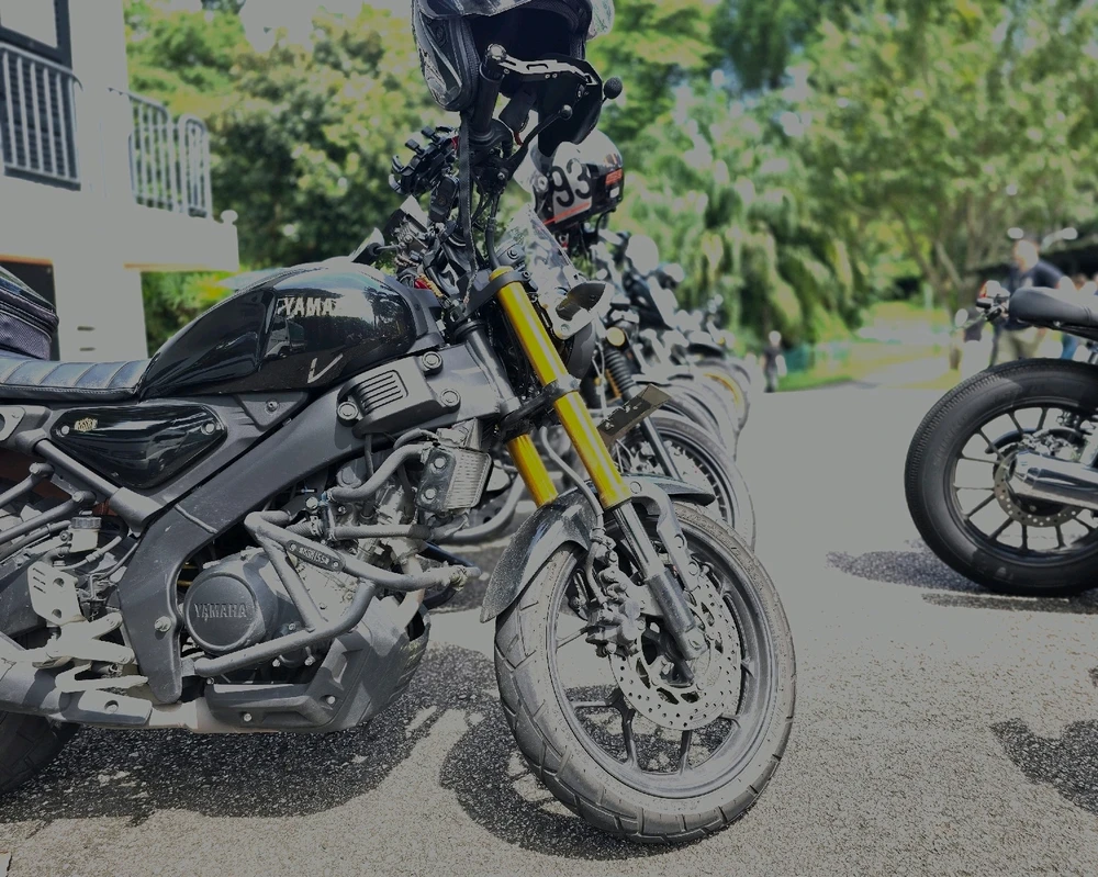 i went to a bike meet. It was lovely. 